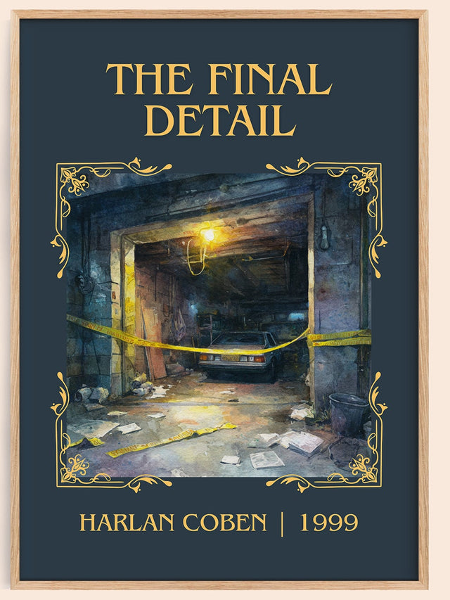 The Final Detail Classic Book Art Print by Harlan Coben
