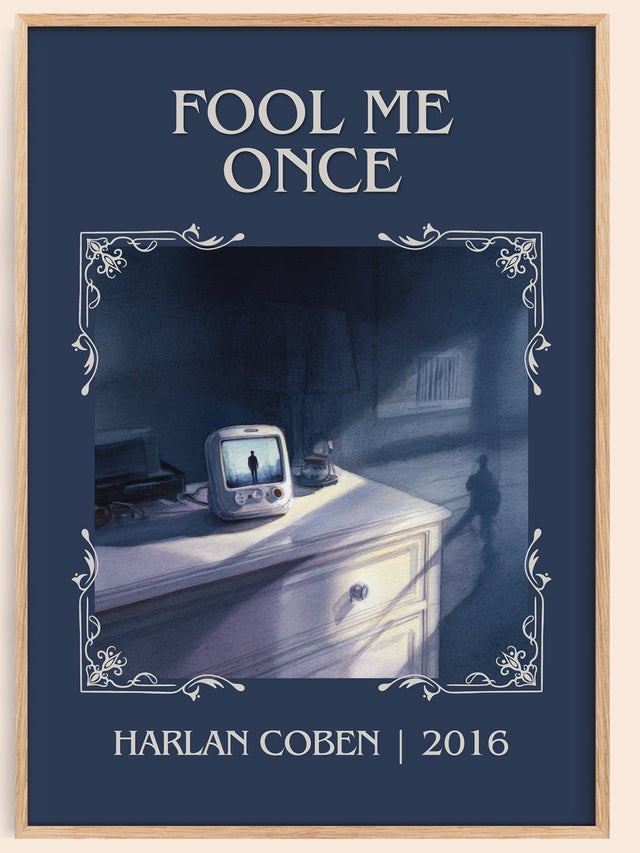Fool Me Once Classic Book Art Print by Harlan Coben