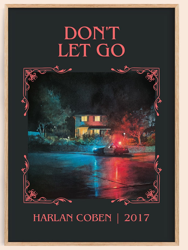 Don't Let Go Classic Book Art Print by Harlan Coben