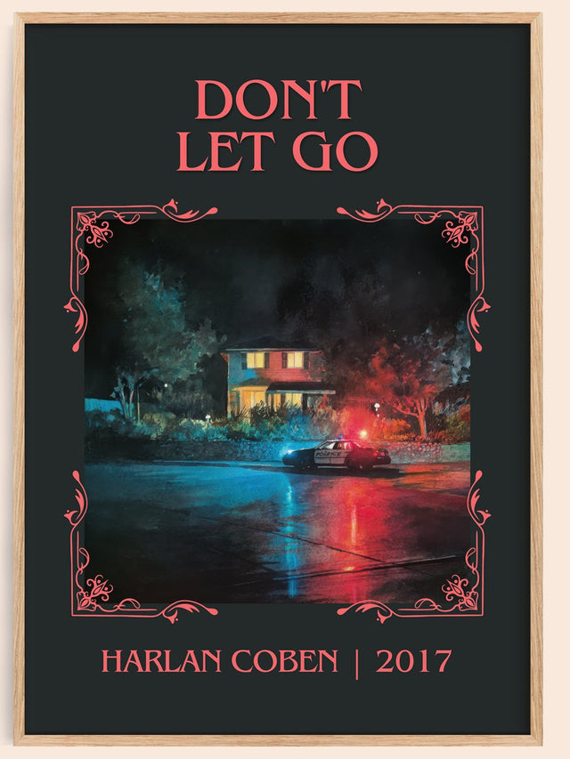 Don't Let Go Classic Book Art Print by Harlan Coben