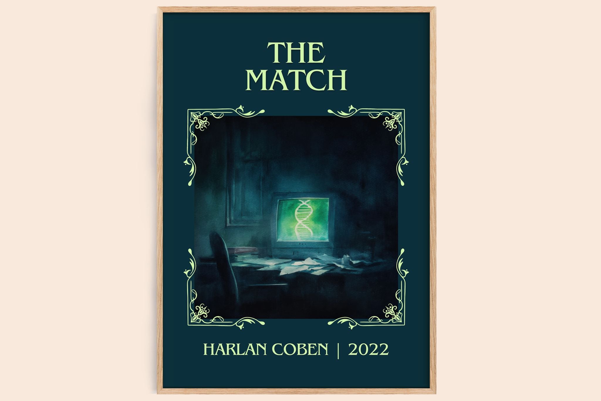The Match Classic Book Art Print by Harlan Coben