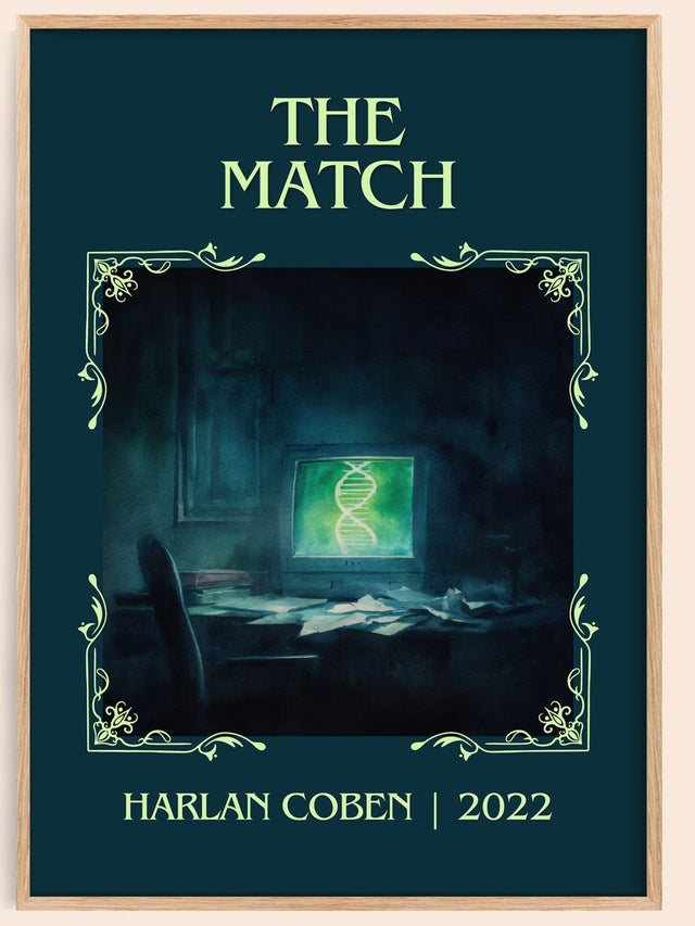 The Match Classic Book Art Print by Harlan Coben