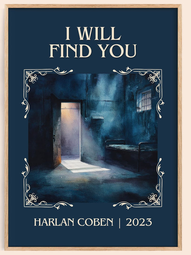 I Will Find You Classic Book Art Print by Harlan Coben