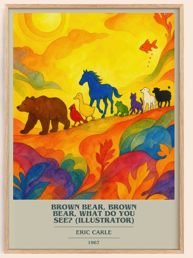 Brown Bear, Brown Bear, What Do You See? (Illustrator) Book Cover