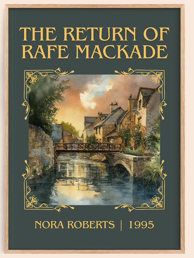 The Return of Rafe MacKade Classic Book Art Print by Nora Roberts