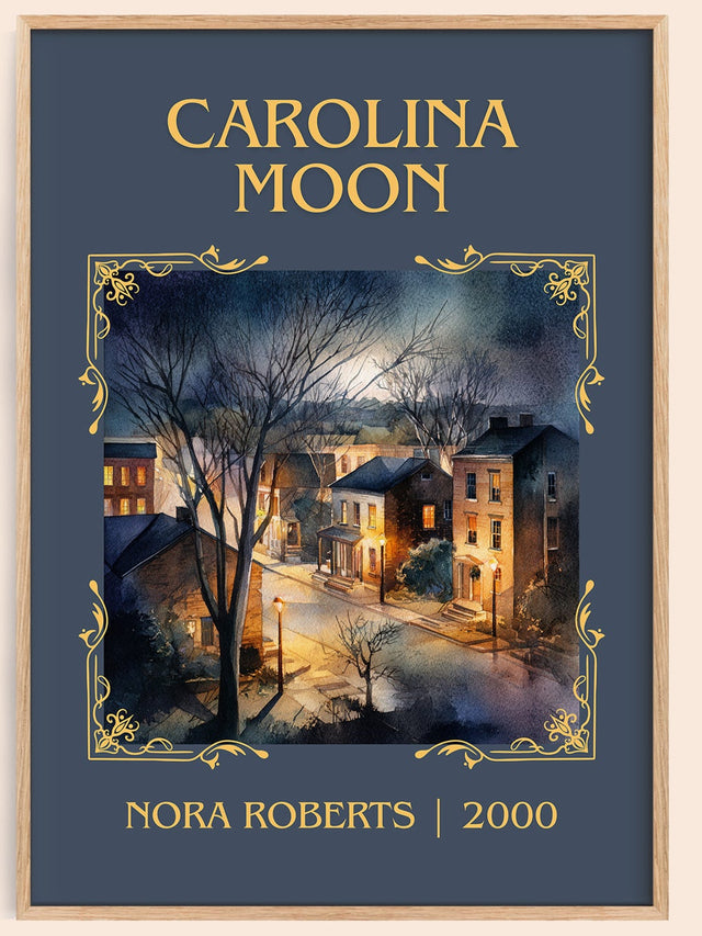 Carolina Moon Classic Book Art Print by Nora Roberts