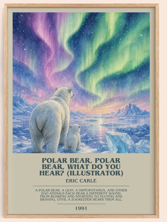 Polar Bear, Polar Bear, What Do You Hear? (Illustrator) Bookish Wall