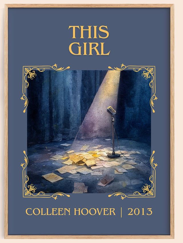 This Girl Classic Book Art Print by Colleen Hoover
