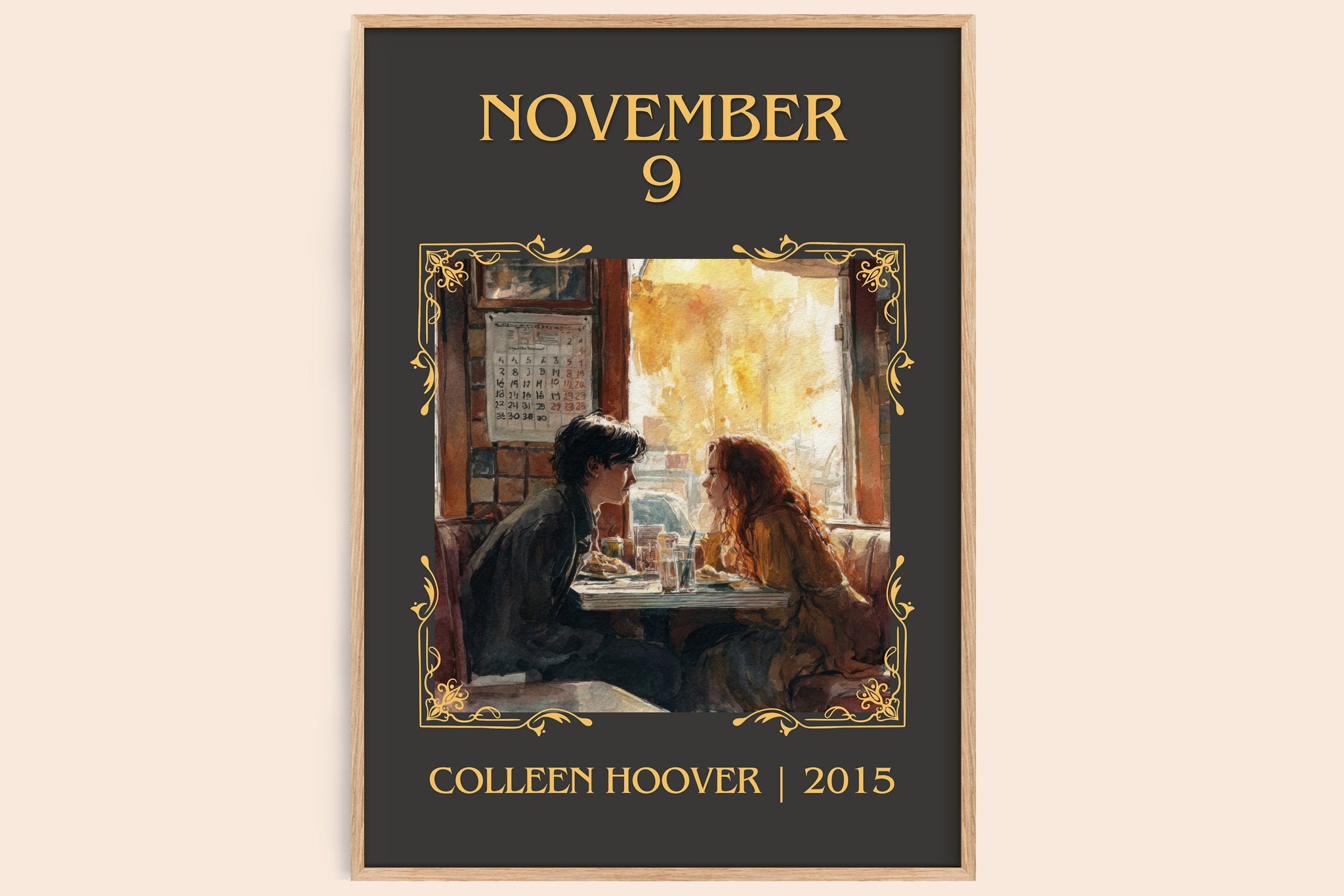 November 9 Classic Book Art Print by Colleen Hoover