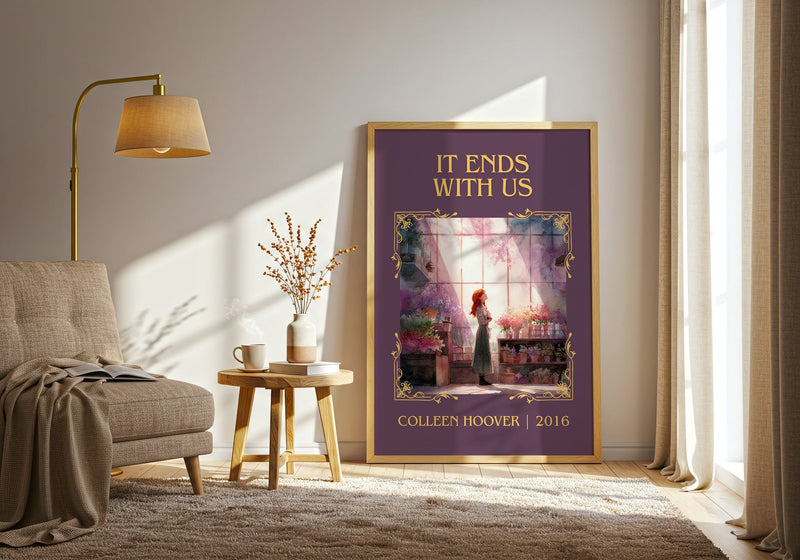It Ends with Us Classic Book Art Print by Colleen Hoover