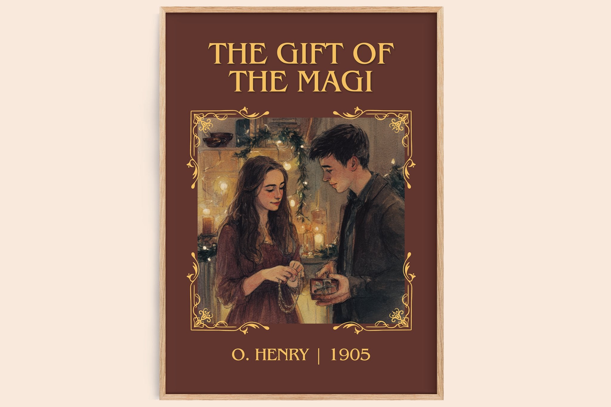 The Gift Of The Magi Classic Book Art Print by O. Henry