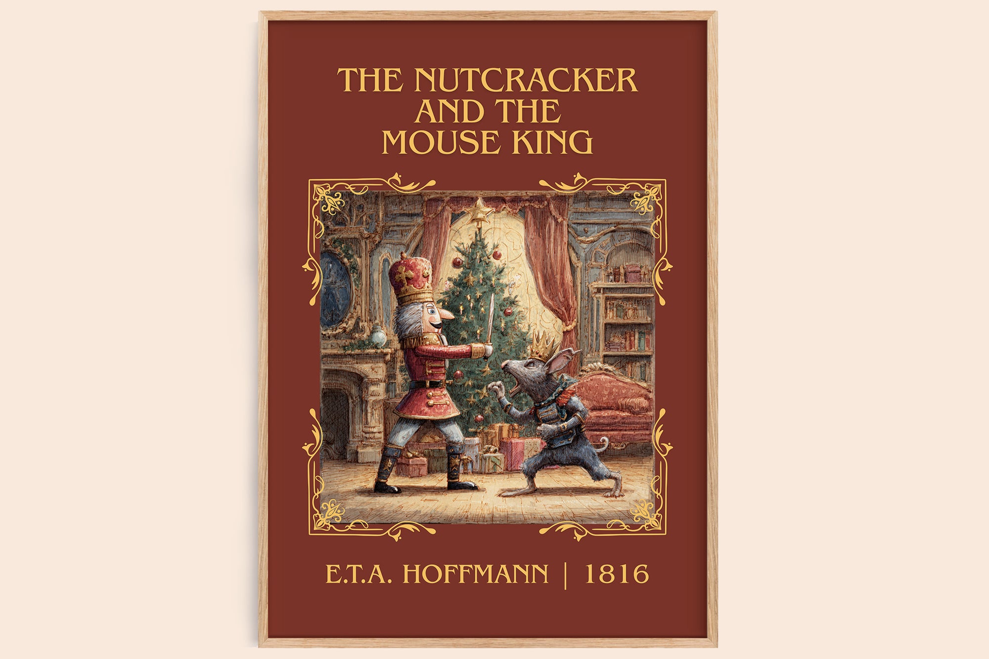 The Nutcracker And The Mouse King by E.t.a. Hoffmann | Minimalist Bookish Poster | Inspired Fan Art Print | Free Delivery