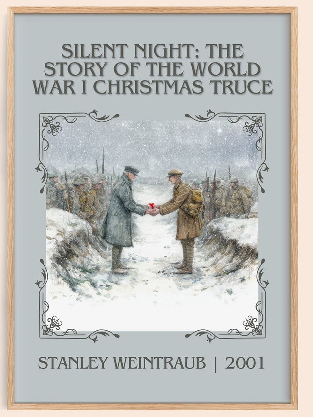 Silent Night: The Story Of The World War I Christmas Truce Classic Book Art Print by Stanley Weintraub