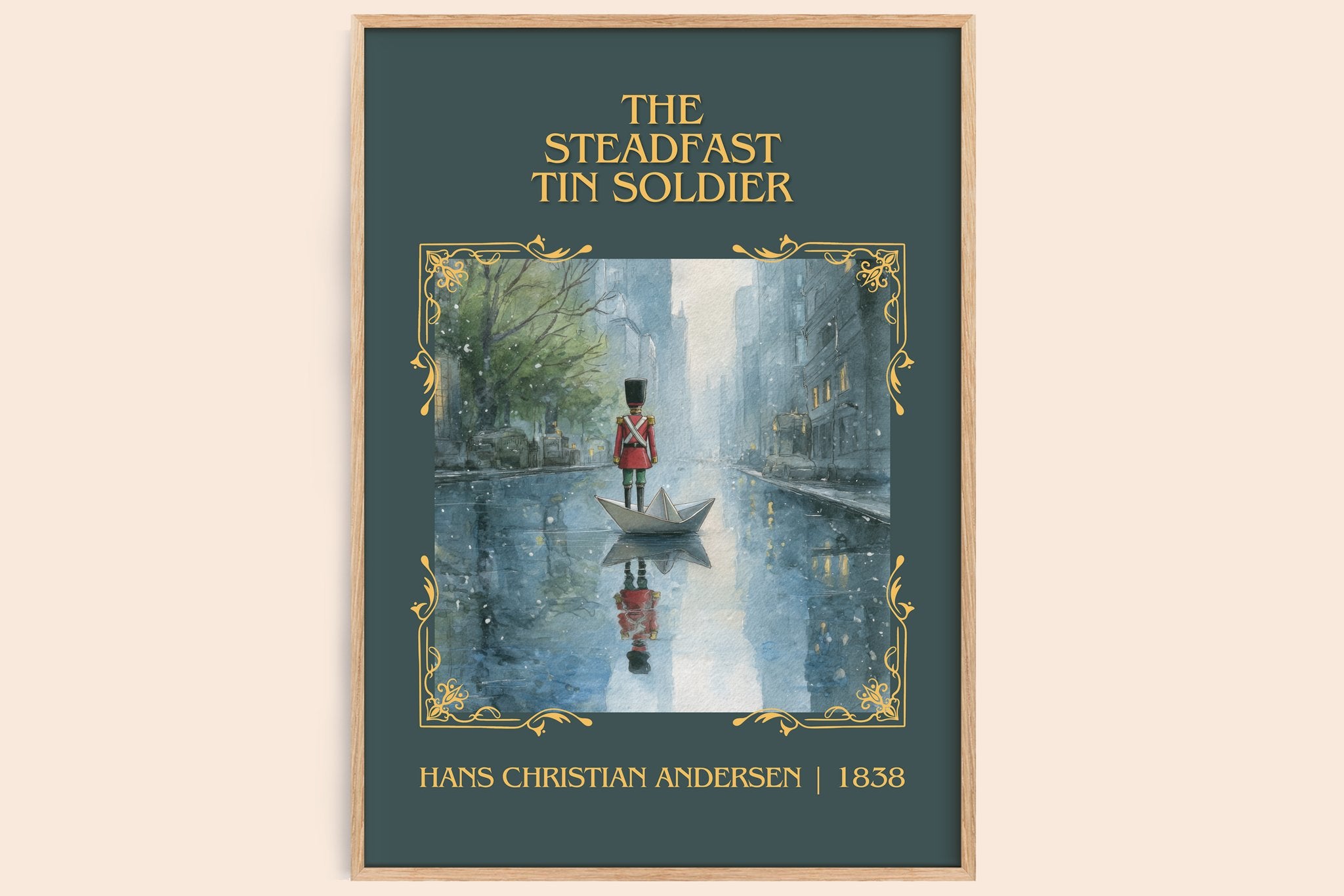 Steadfast Tin Soldier Classic Book Art Print by H. Andersen