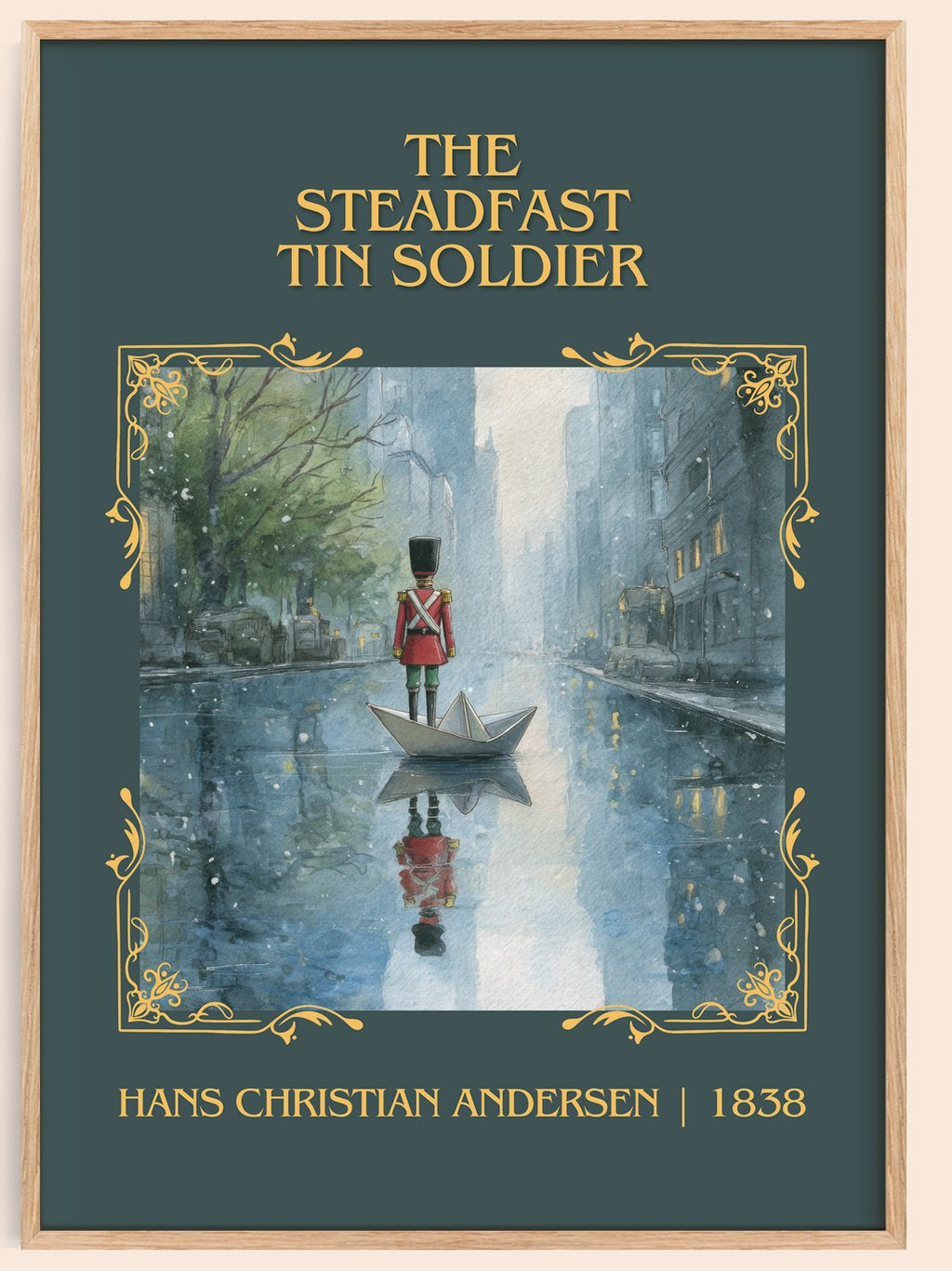 Steadfast Tin Soldier Classic Book Art Print by H. Andersen