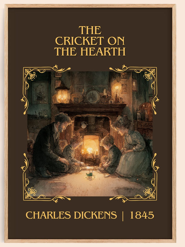 The Cricket On The Hearth Classic Book Art Print by Charles Dickens