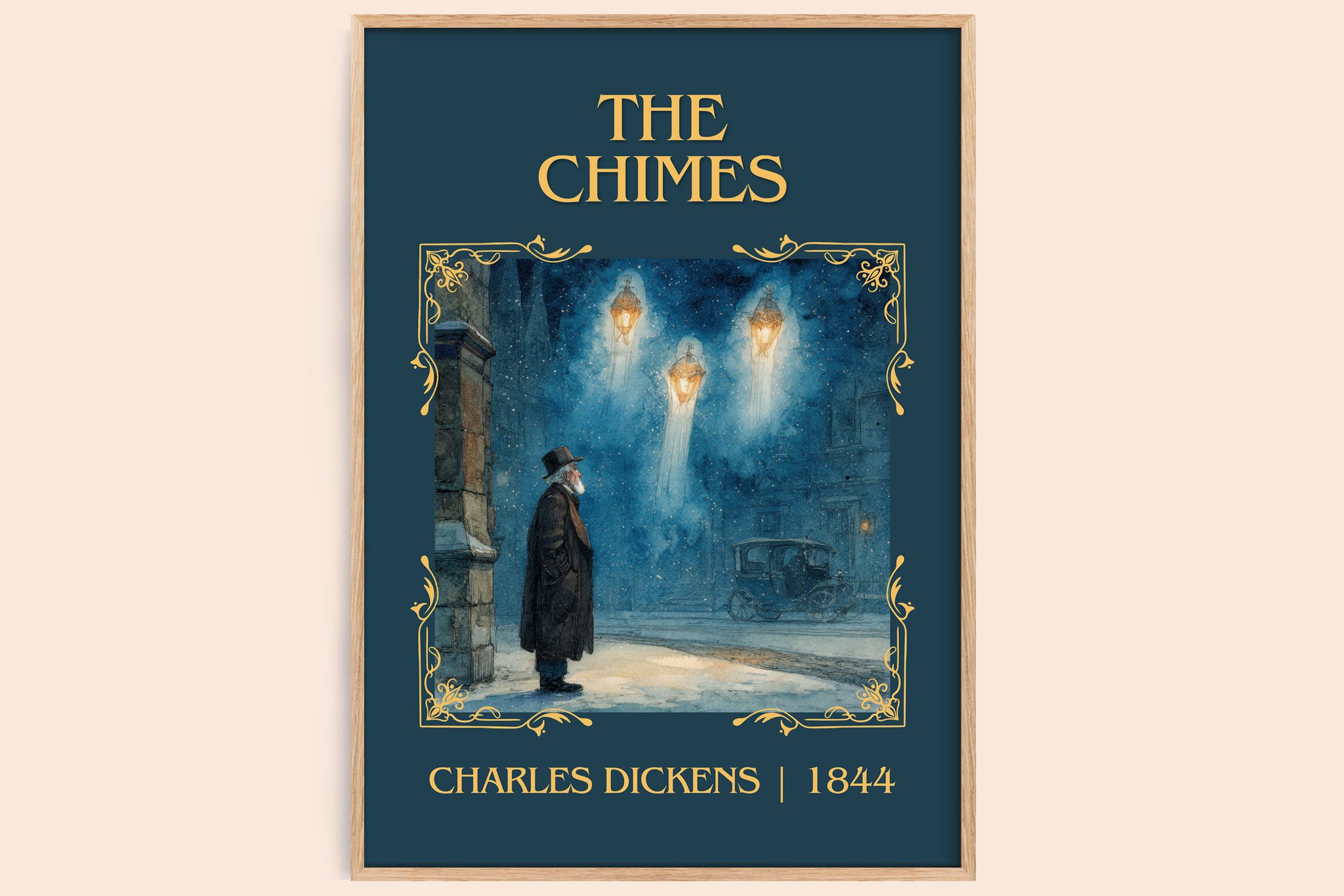 The Chimes Classic Book Art Print by Charles Dickens