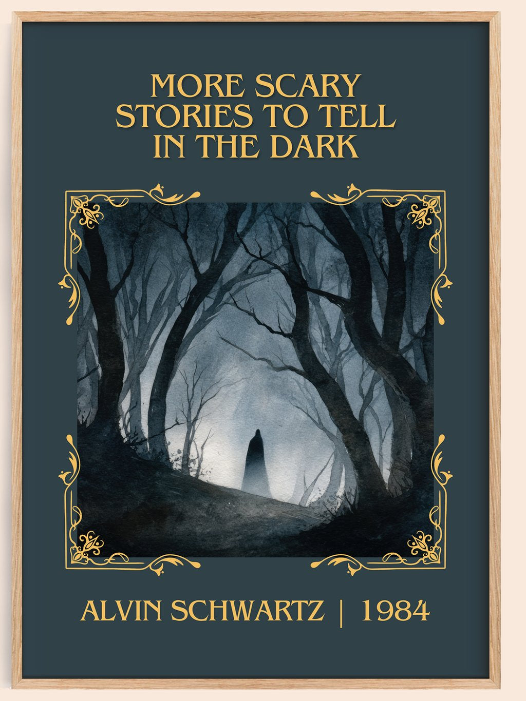 More Scary Stories To Tell In The Dark Classic Book Art Print – book poster
