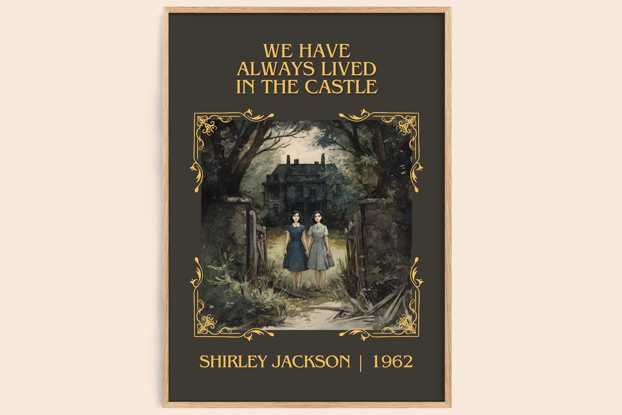 We Have Always Lived In The Castle Classic Book Art Print by Shirley Jackson