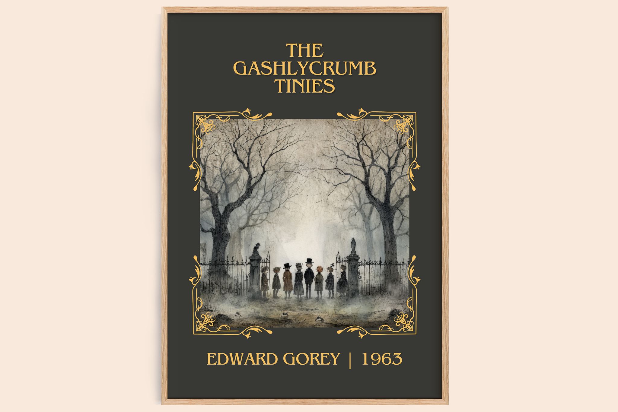 The Gashlycrumb Tinies Classic Book Art Print by Edward Gorey