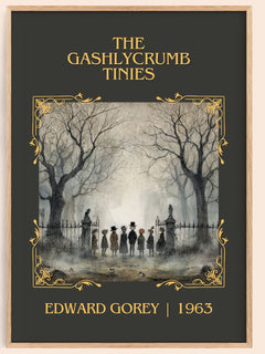 The Gashlycrumb Tinies Classic Book Art Print by Edward Gorey – book poster