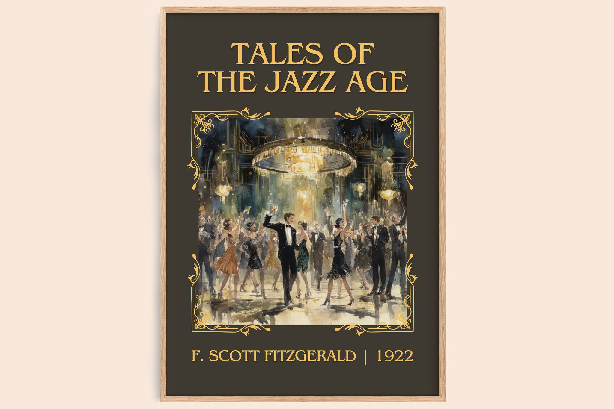 Tales Of The Jazz Age Classic Book Art Print by F. Scott Fitzgerald