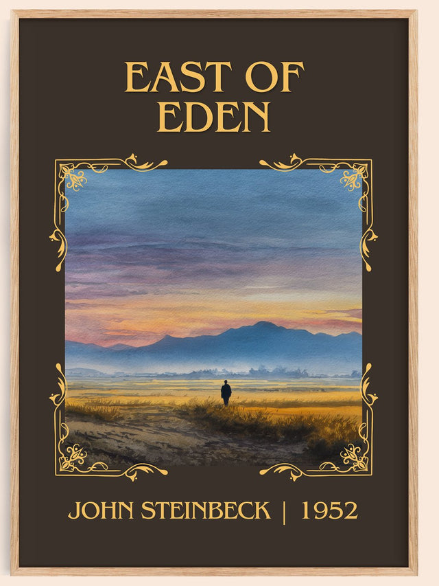 East Of Eden Classic Book Art Print by John Steinbeck