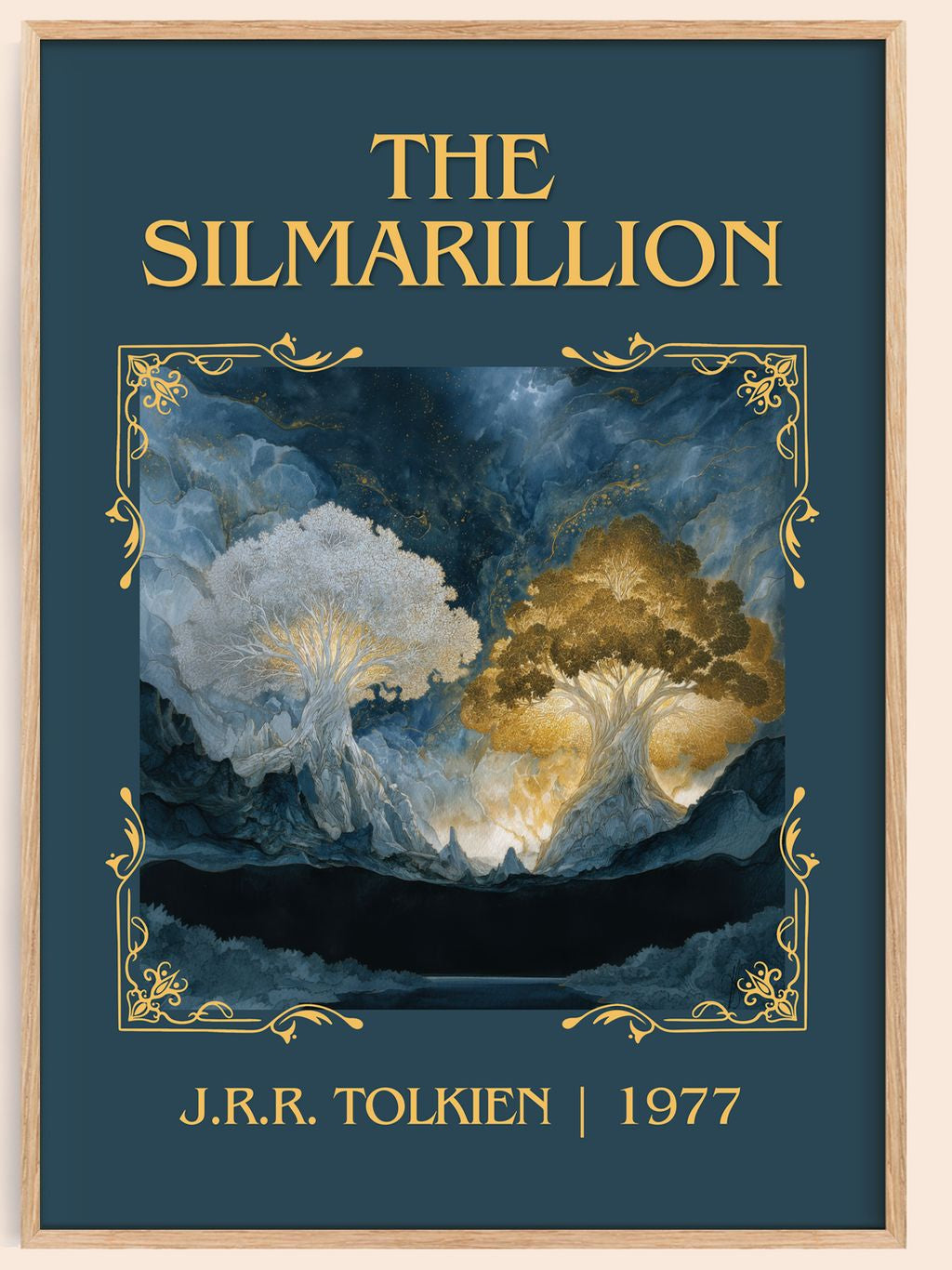 The Silmarillion Classic Book Art Print by J.R.R. Tolkien