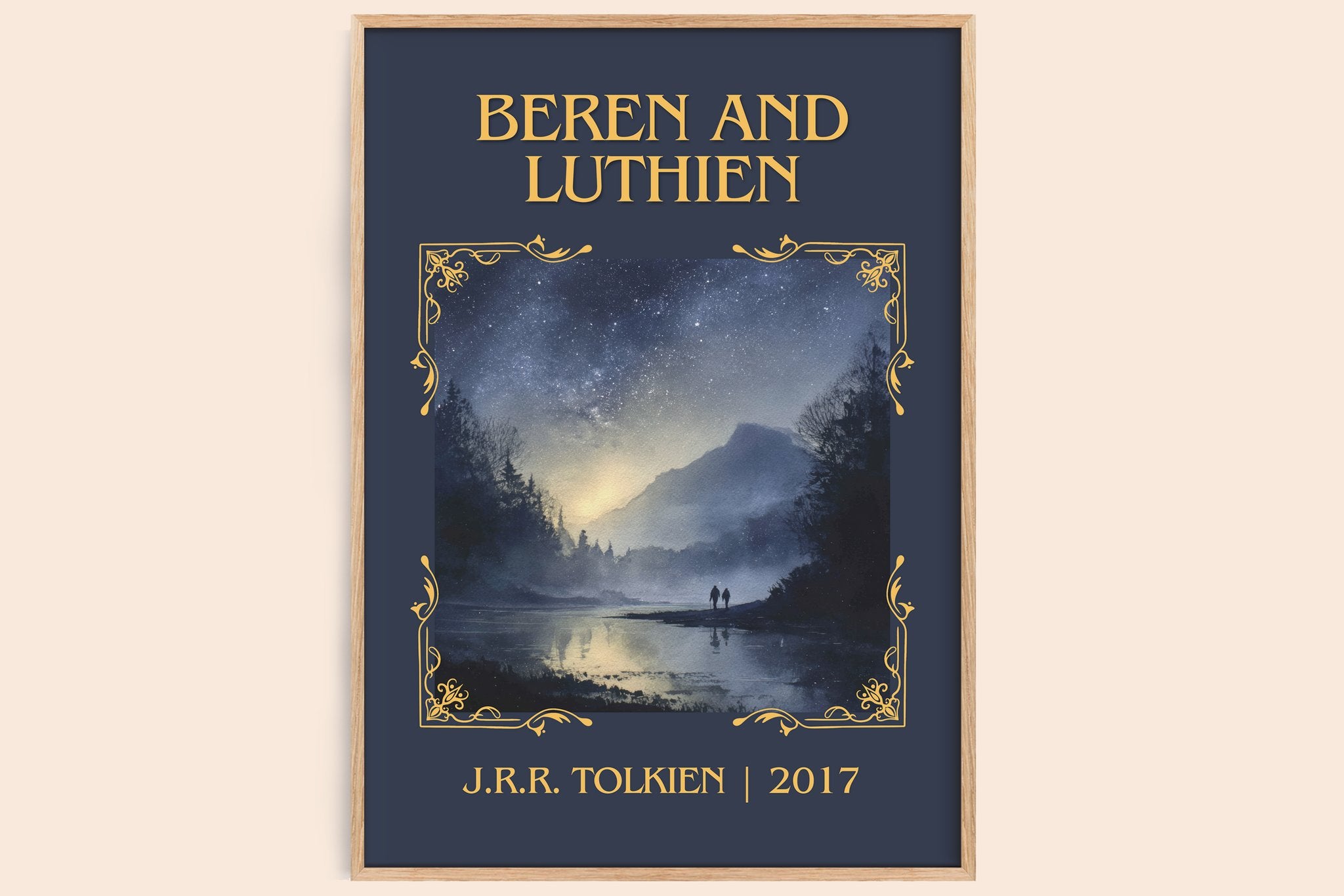 Beren And Lúthien Classic Book Art Print by J.R.R. Tolkien