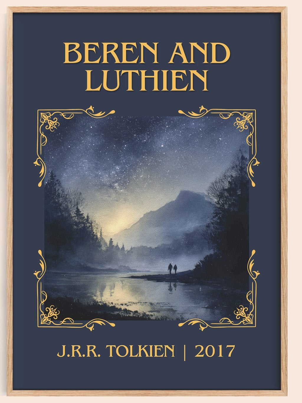 Beren And Lúthien Classic Book Art Print by J.R.R. Tolkien