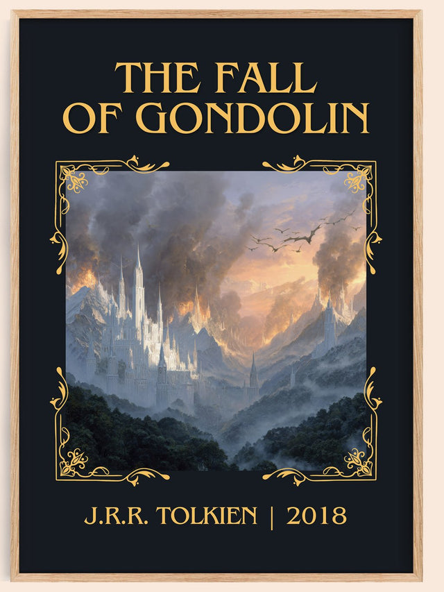 The Fall Of Gondolin Classic Book Art Print by J.R.R. Tolkien