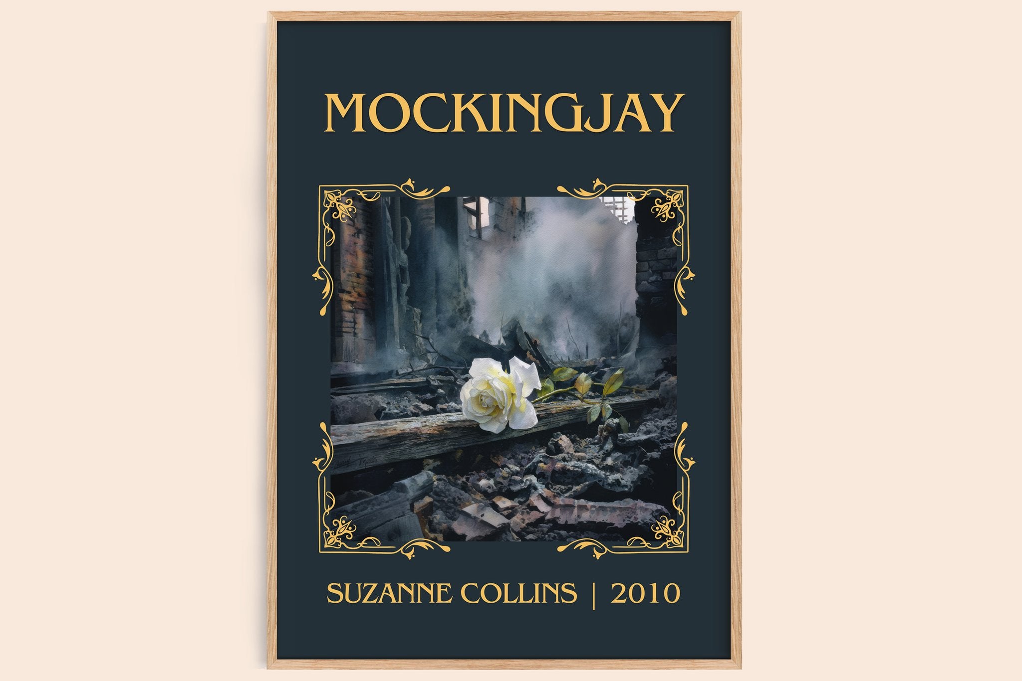 Mockingjay Classic Book Art Print by Suzanne Collins