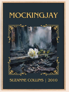 Mockingjay Classic Book Art Print by Suzanne Collins – book poster
