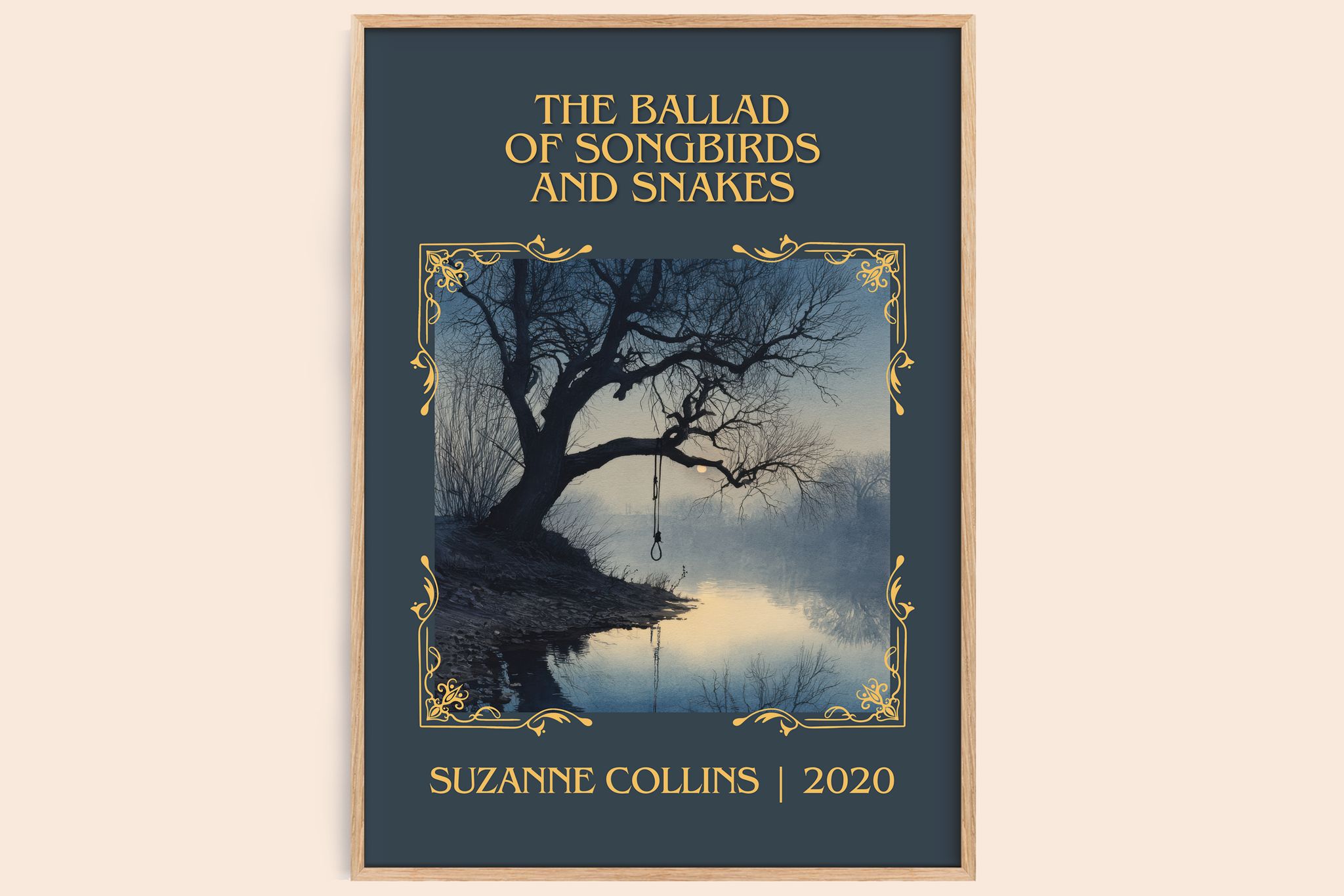 Ballad Of Songbirds And Snakes Classic Book Art Print by S. Collins