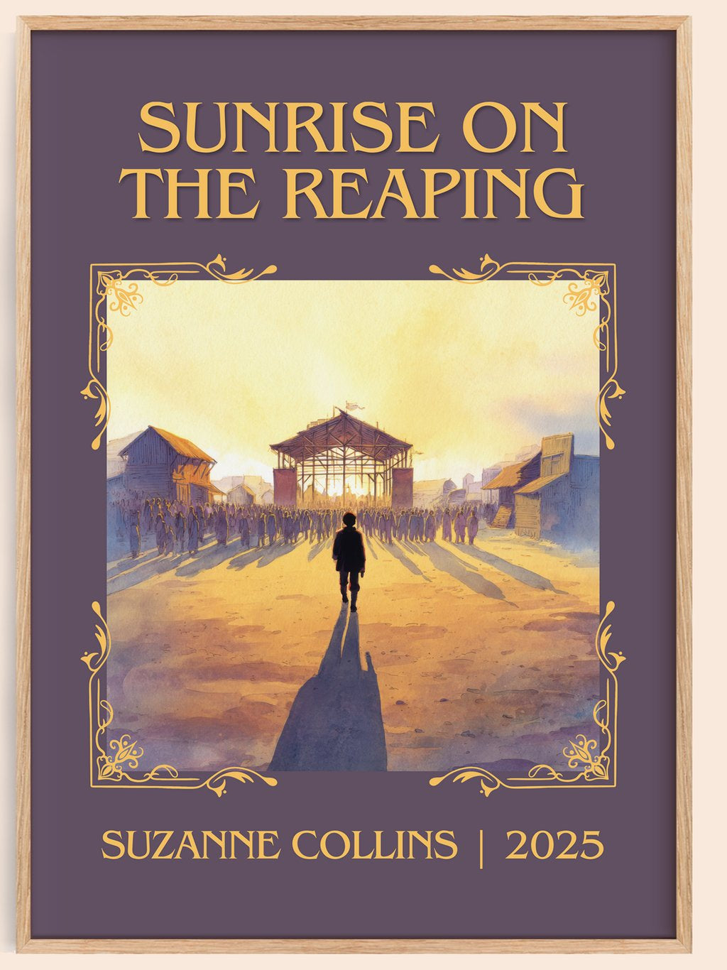 Sunrise On The Reaping Classic Book Art Print by Suzanne Collins