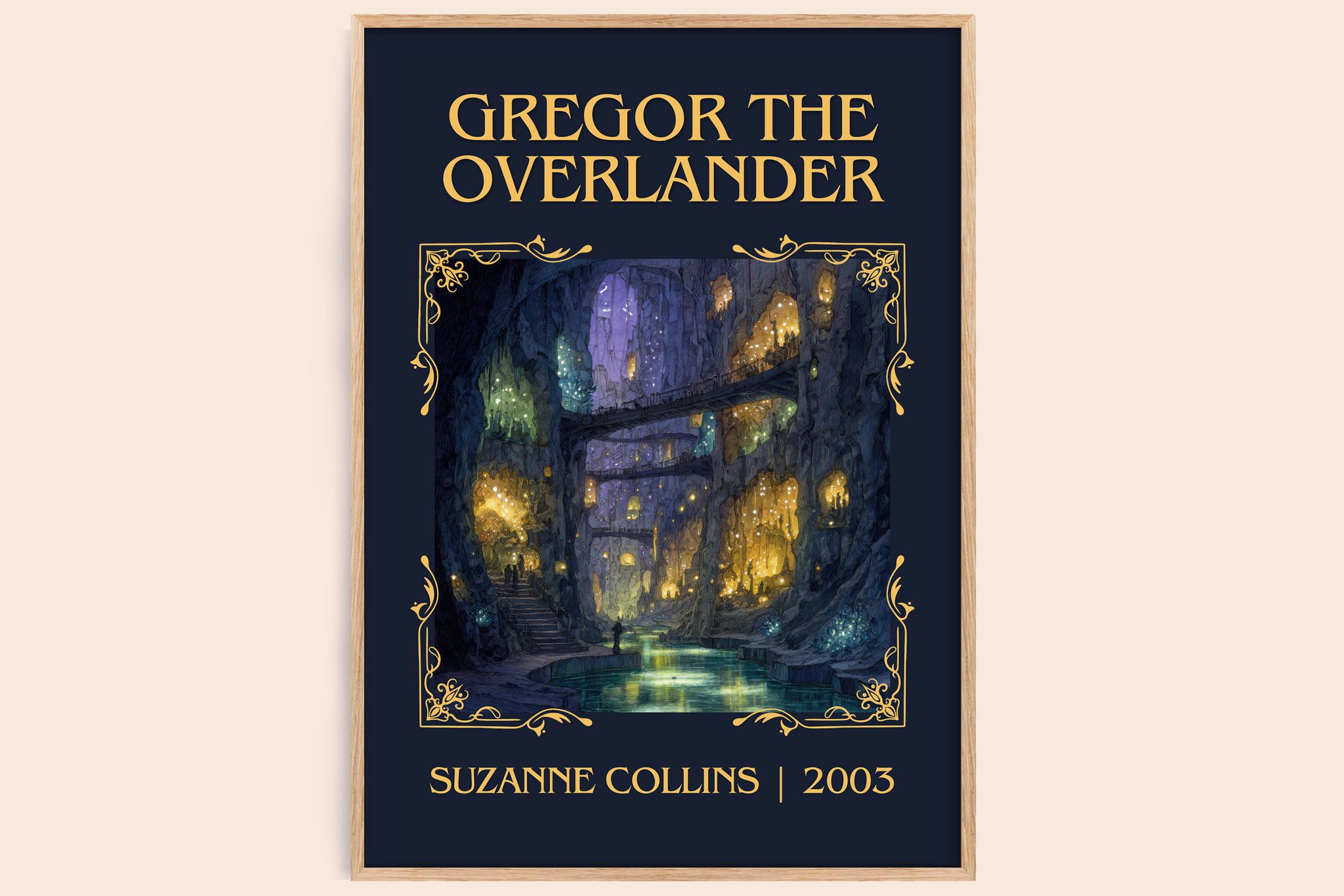 Gregor The Overlander Classic Book Art Print by Suzanne Collins