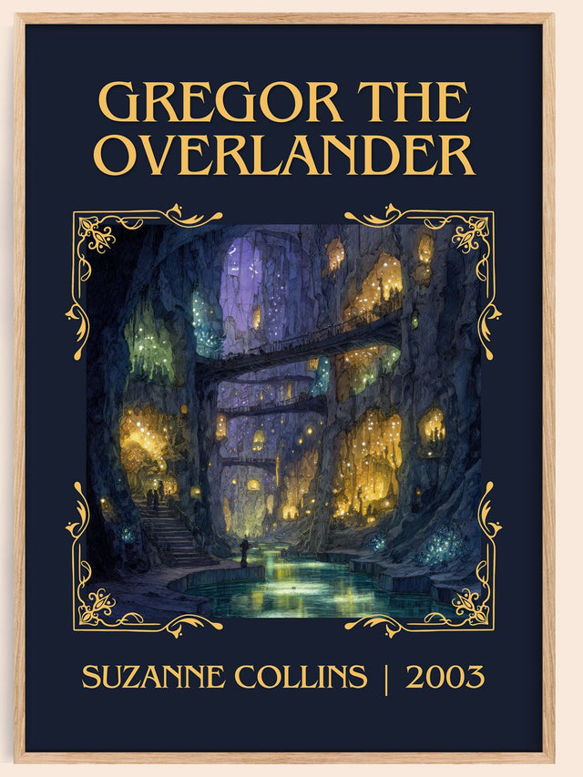 Gregor The Overlander Classic Book Art Print by Suzanne Collins