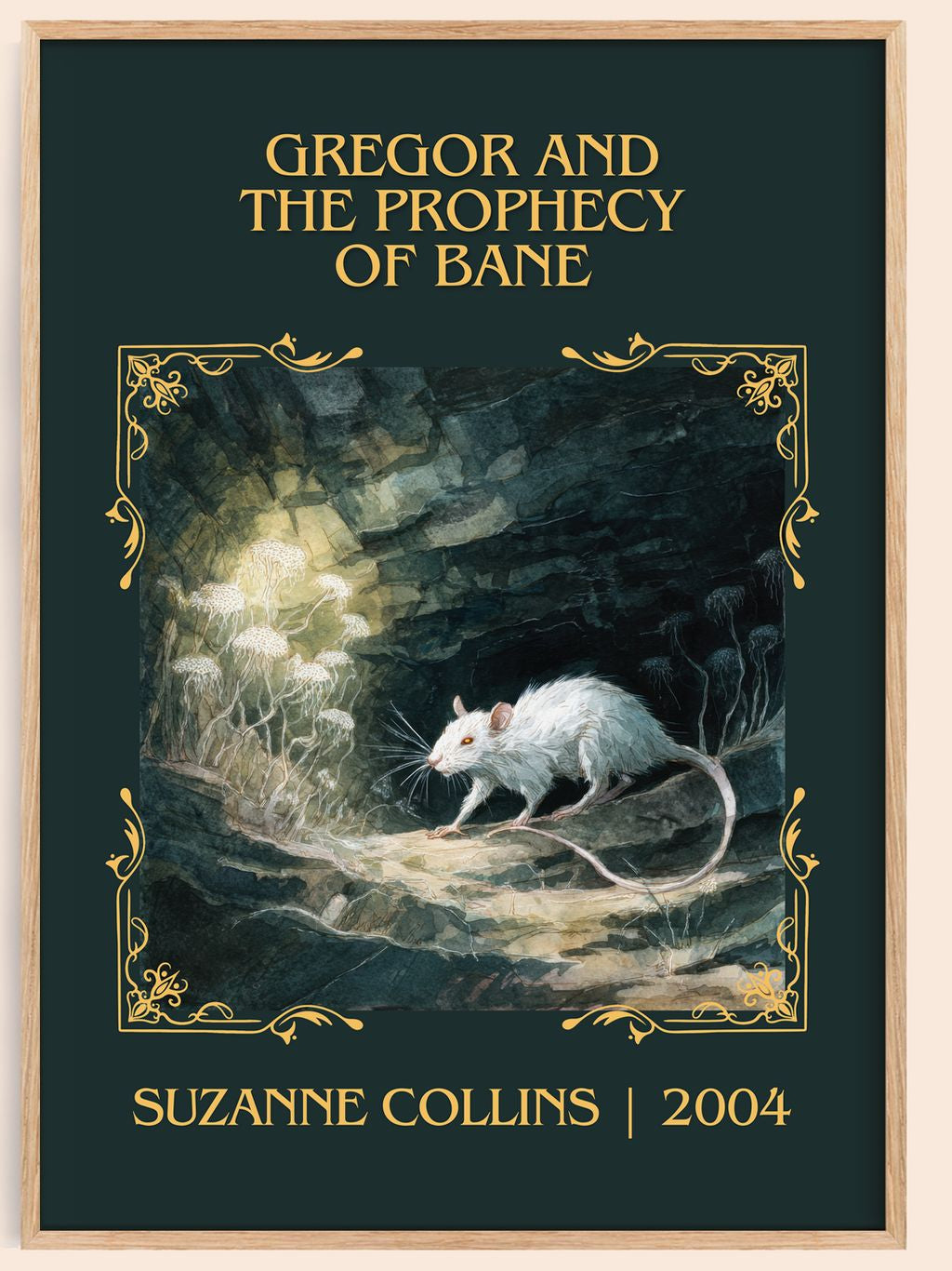Gregor And The Prophecy Of Bane Classic Book Art Print by S. Collins – book poster