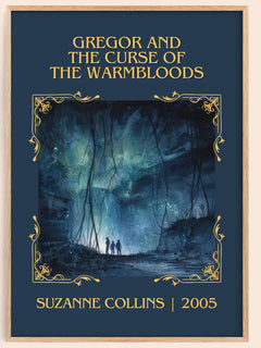 Gregor And The Curse Of The Warmbloods Classic Book Art Print – book poster