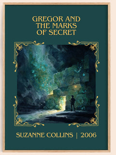 Gregor And The Marks Of Secret Classic Book Art Print by S. Collins – book poster
