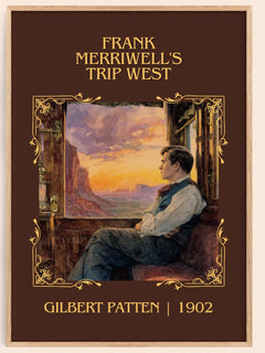 Frank Merriwell'S Trip West Classic Book Art Print by Gilbert Patten – book poster