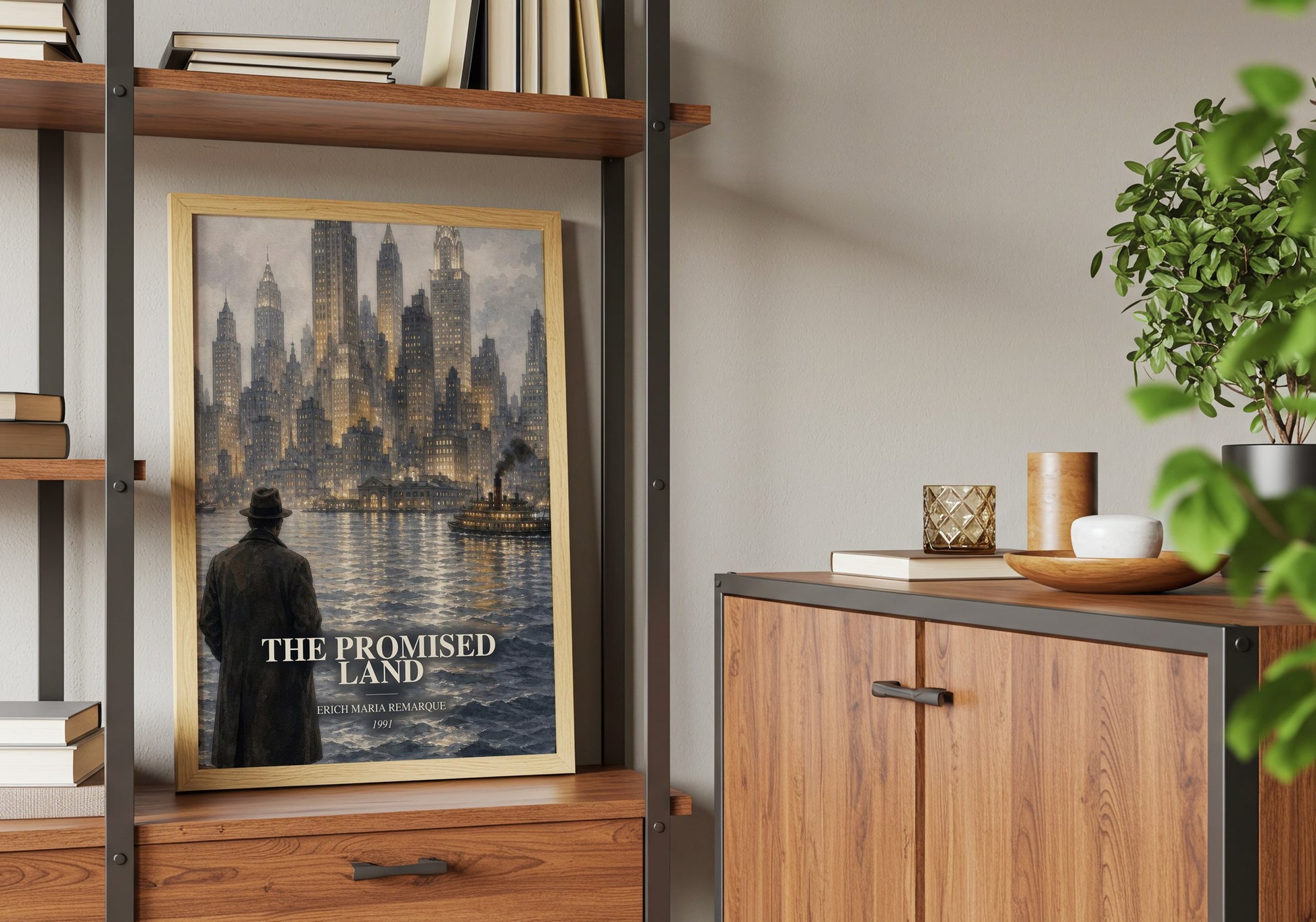 The Promised Land book watercolour illustration paper finish options – matte satin gloss
