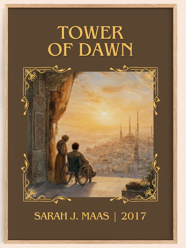 Tower Of Dawn Classic Book Art Print by Sarah J. Maas – book poster