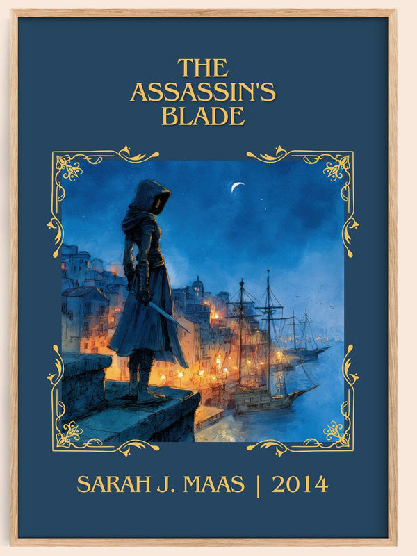 The Assassin'S Blade Classic Book Art Print by Sarah J. Maas – book poster
