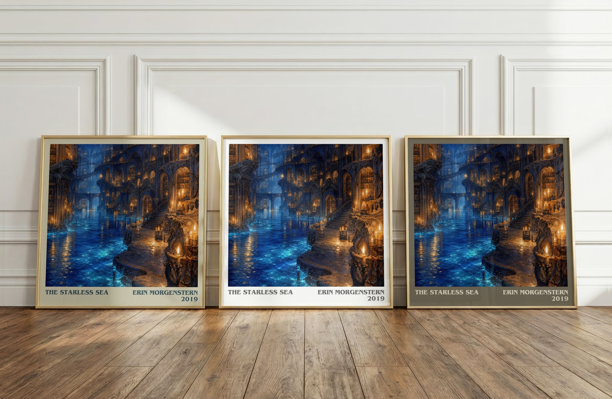 The Starless Sea literary art print colour and style options – Erin Morgenstern book art