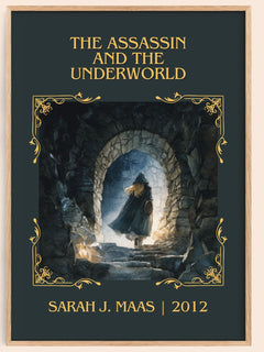 Assassin And The Underworld Classic Book Art Print by Sarah J. Maas – book poster