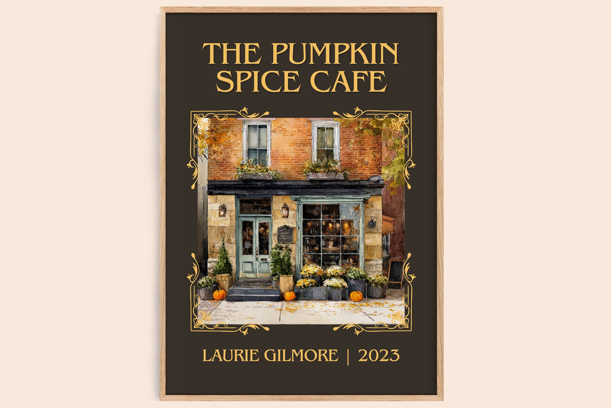 The Pumpkin Spice Café Classic Book Art Print by Laurie Gilmore