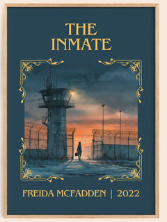 The Inmate Classic Book Art Print by Freida McFadden – book poster