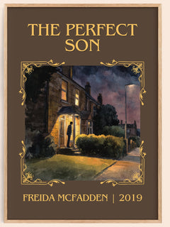 The Perfect Son Classic Book Art Print by Freida McFadden – book poster