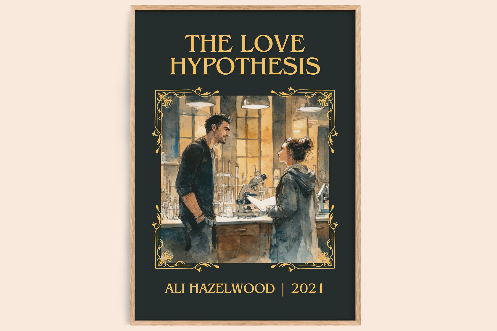 The Love Hypothesis Classic Book Art Print by Ali Hazelwood
